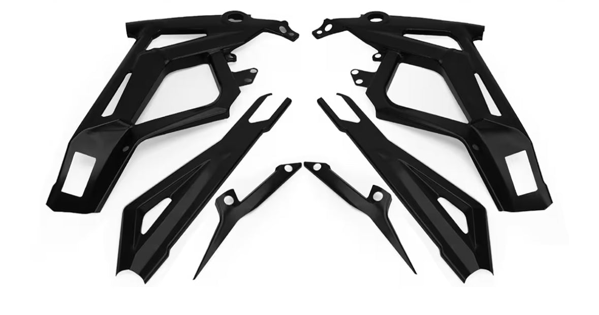 Talaria MX “Glossy Black” Frame guards