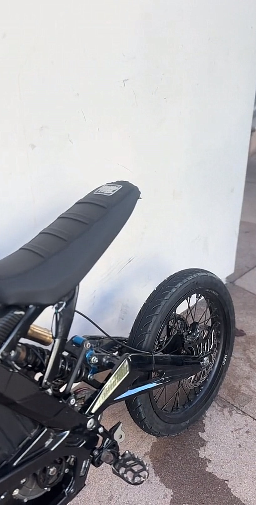 Glossy Black Frame Guards - Surron LBX