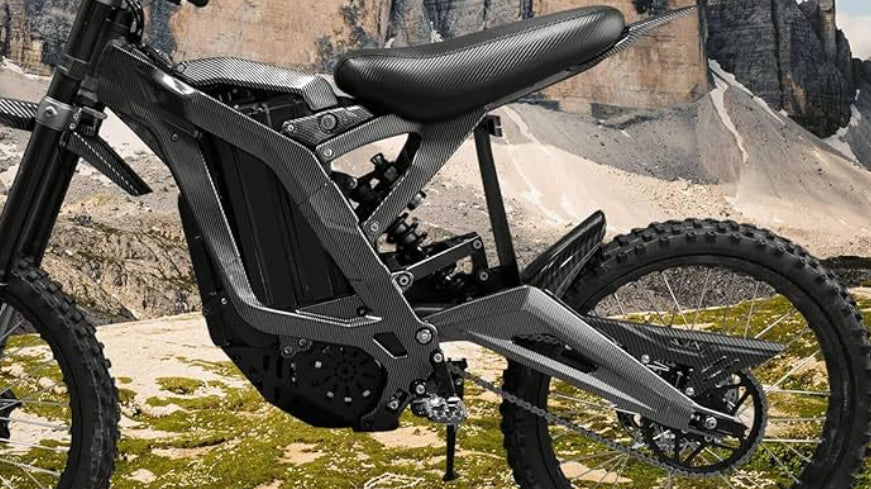 “Carbon” Frame Guards - Surron LBX